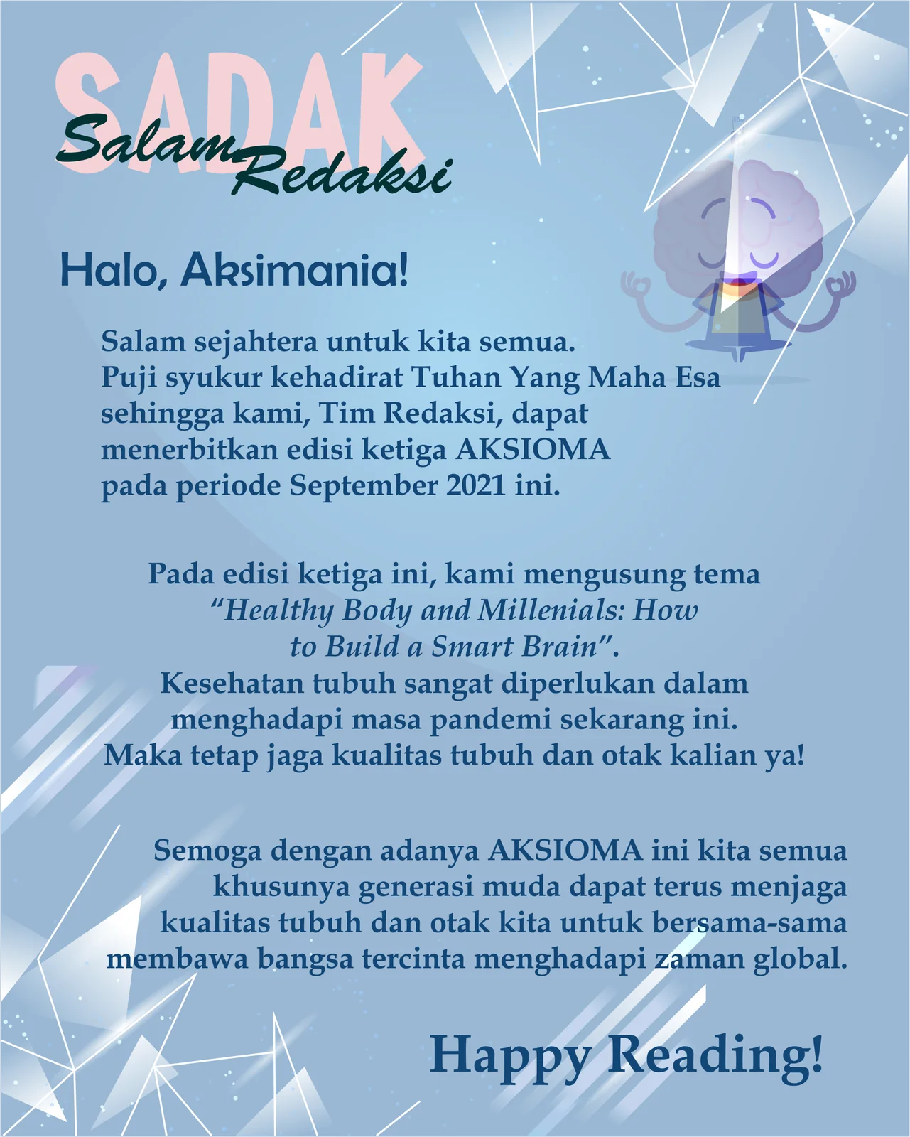 Cover Aksioma Edisi 3