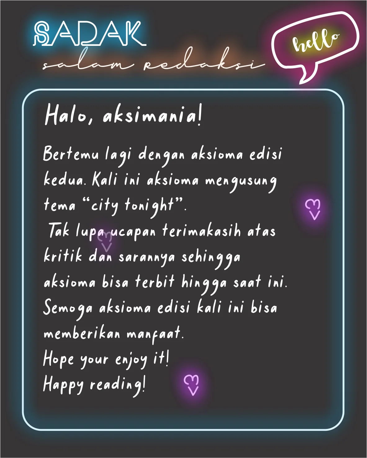 Cover Aksioma Edisi 2