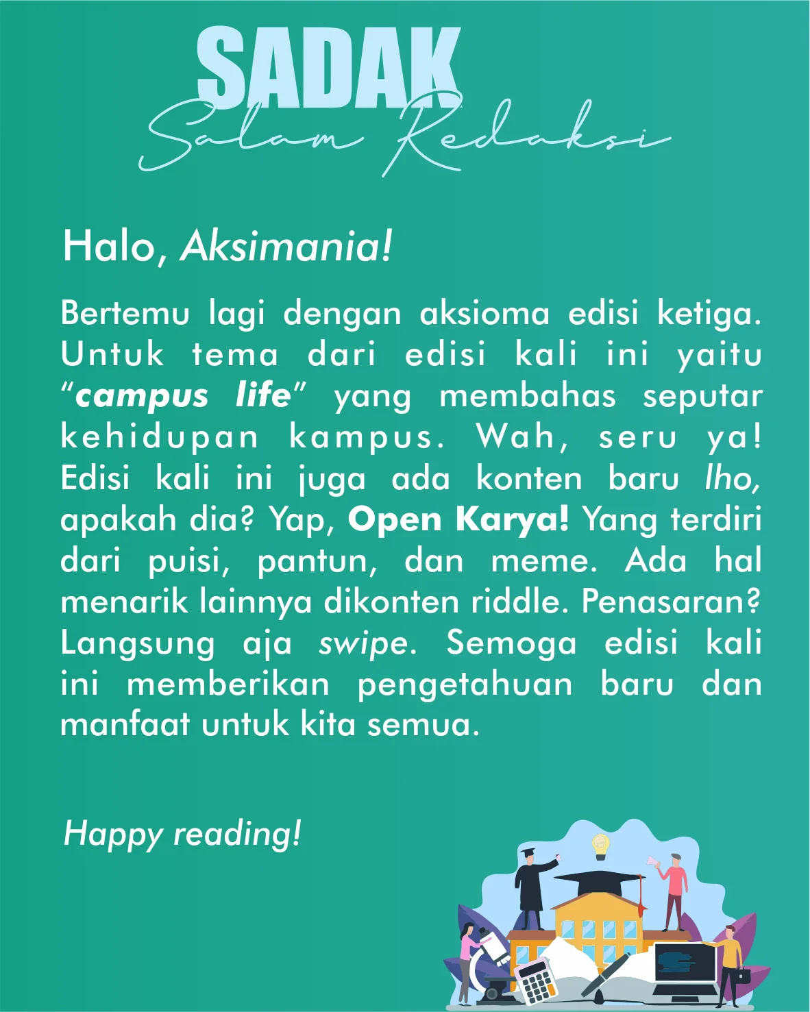 Cover Aksioma Edisi 3